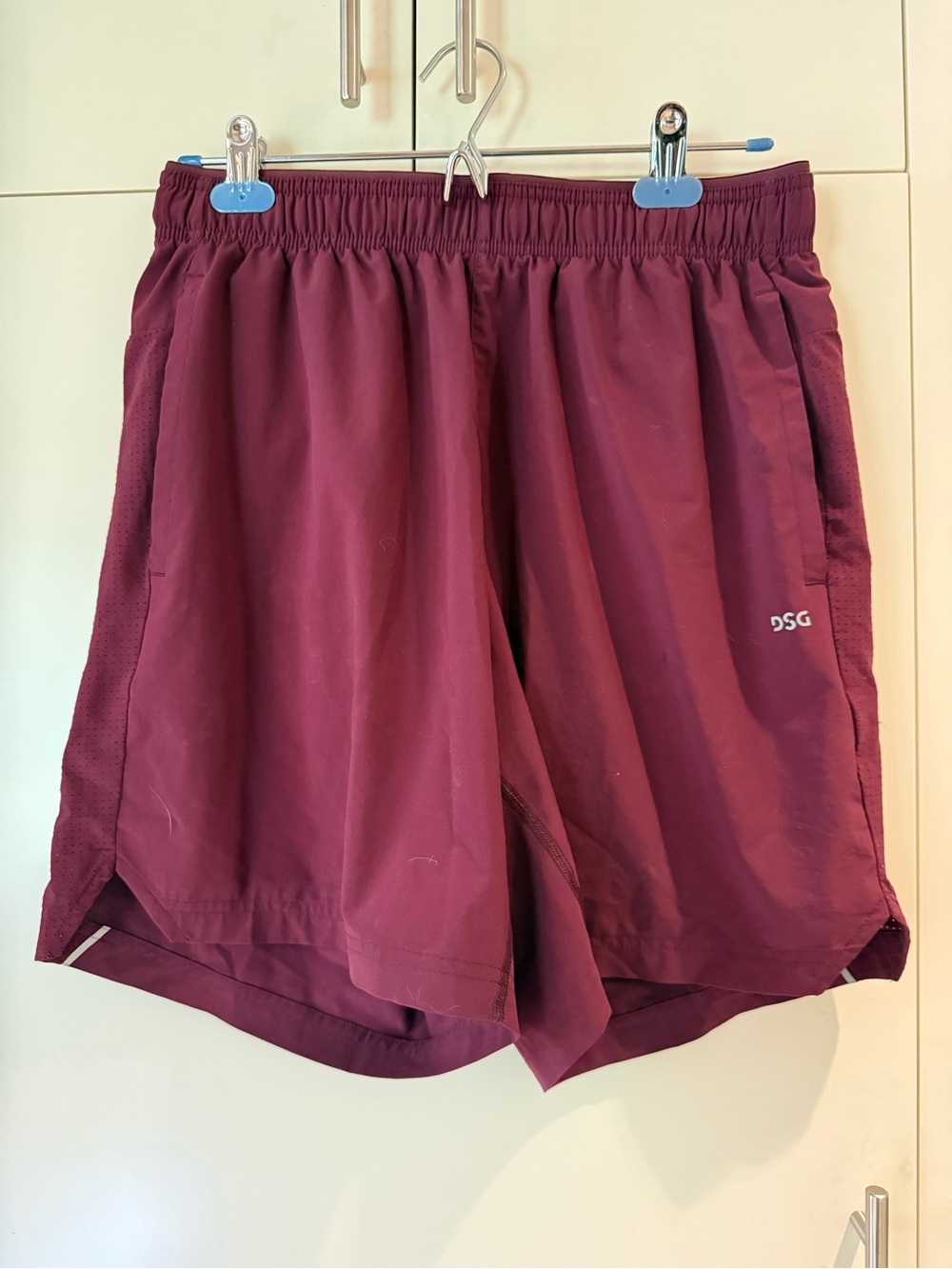 DSG Maroon Performance Athletic Shorts